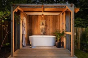 Somerset Hot Tub Cottage for Couples Glamping | The Hide