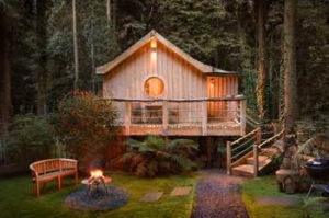 Somerset Hot Tub Cottage for Couples Glamping | The Birdhouse