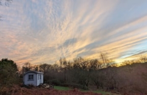 Devon Hot Tub Shepherd's Hut Blackdown Hills Somerset
