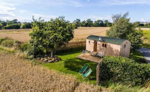 Romantic Shepherds Hut for couples County Durham Teesdale Barnard Castle