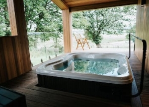 Perry | A Luxury Hot Tub Lodge for couples in the Forest of Bowland, Lancashire