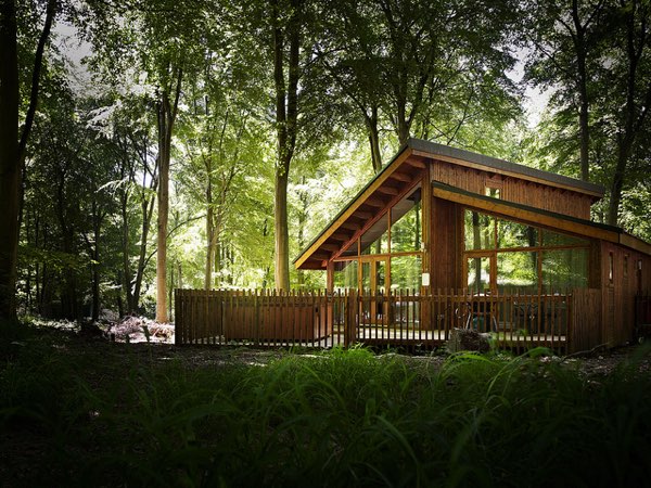 Luxury Hot Tub Lodge Snowdonia National Park Wales Golden Oak Lodge