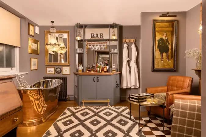 The Bar-th Room at The Bath House, Nantwich