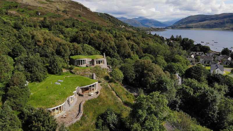 Curved Stone House, Ullapool