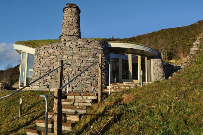 Curved Stone House, Ullapool